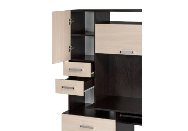 Джаз-17 правый венге / дуб молочный