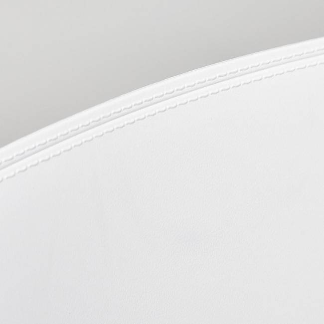 Стул GENIUS (mod 75) / 1 шт. в упаковке металл/пластик, 46x56x84cм, белый/черные ножки белый металл/пластик Стул GENIUS (mod 75) / 1 шт. в упаковке металл/пластик, 46x56x84cм, белый/черные ножки белый металл/пластик