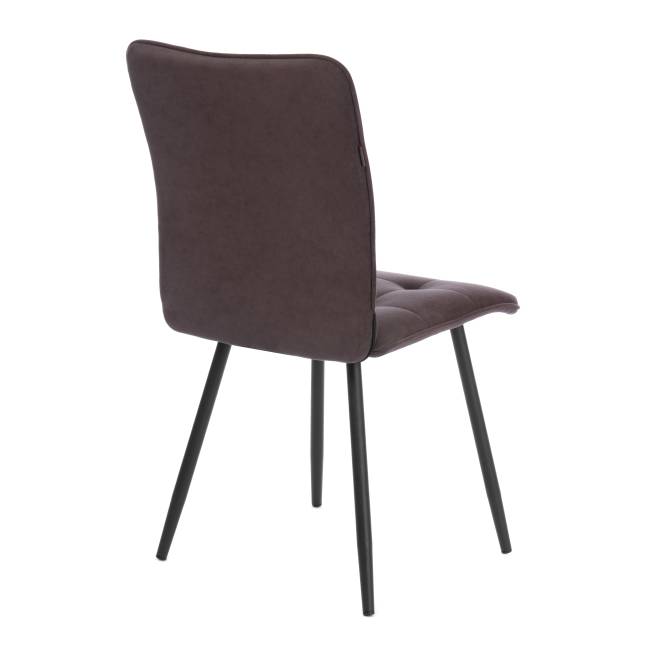 Стул обеденный Bari/Бари велюр, коричневый, 6, 46х55х89 коричневый велюр