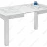 Стеклянный стол Варис белый