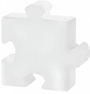 Светильник пластиковый Пазл Puzzle Lighting белый 600х200х600 мм