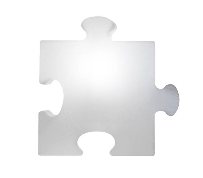 Светильник пластиковый Пазл Puzzle Lighting белый 600х200х600 мм Светильник пластиковый Пазл Puzzle Lighting белый 600х200х600 мм