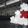 Светильник пластиковый Пазл Puzzle Lighting белый 600х200х600 мм Светильник пластиковый Пазл Puzzle Lighting белый 600х200х600 мм