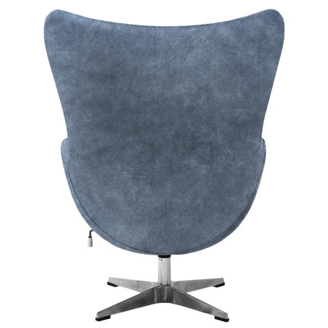 Кресло EGG STYLE CHAIR тёмно-серый, искусственная замша