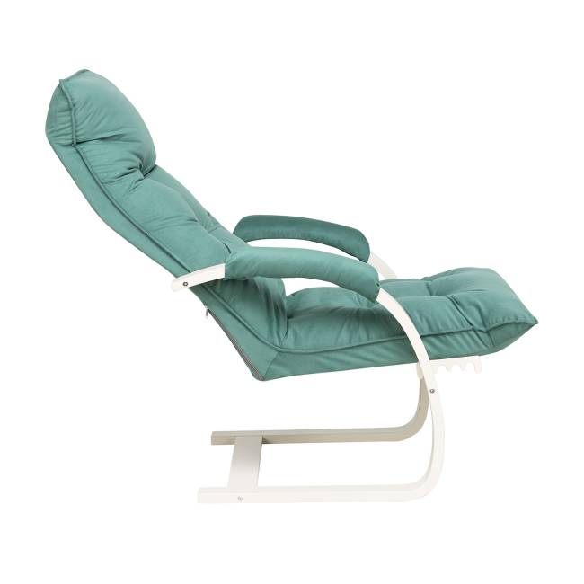 Кресло-трансформер Leset Монако Слоновая кость V43 зелёный