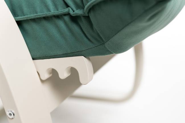 Кресло-трансформер Leset Монако Слоновая кость V43 зелёный