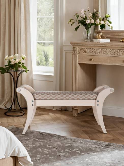 Банкетка Тифани белый ясень Банкетка Тифани белый ясень