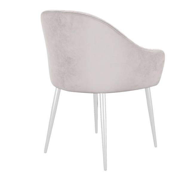 Стул DikLine 440 C103 крем, ножки белые