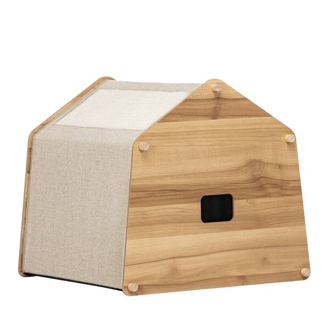 Домик для животных Leset Блисс Натуральное дерево Бежевый Домик для животных Leset Блисс Натуральное дерево Бежевый