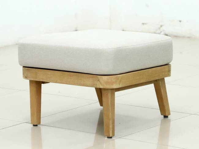 Пуф с подушкой Mali натуральный 600х565х430 мм Пуф с подушкой Mali натуральный 600х565х430 мм