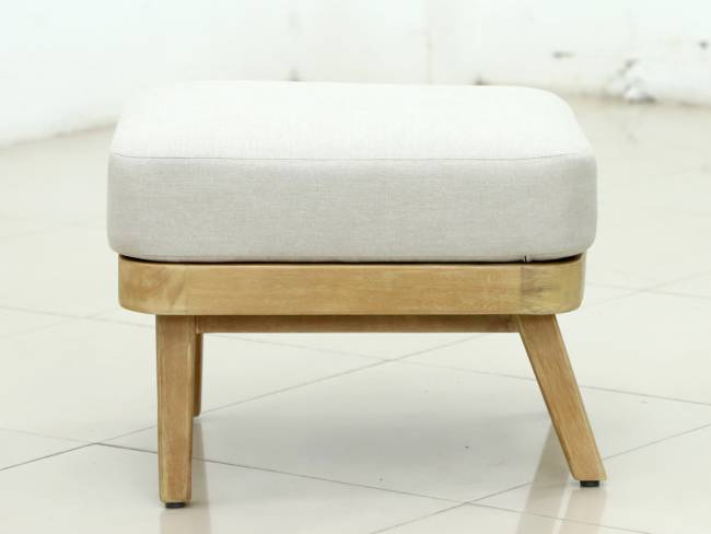 Пуф с подушкой Mali натуральный 600х565х430 мм Пуф с подушкой Mali натуральный 600х565х430 мм