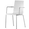 Кресло пластиковое Kuadra белый 520х520х865 мм
