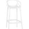 Набор 4 шт Стул барный DOBRIN MASTERS BAR, белый (W-02)