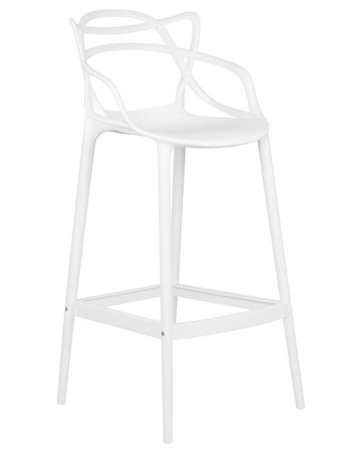 Набор 4 шт Стул барный DOBRIN MASTERS BAR, белый (W-02)