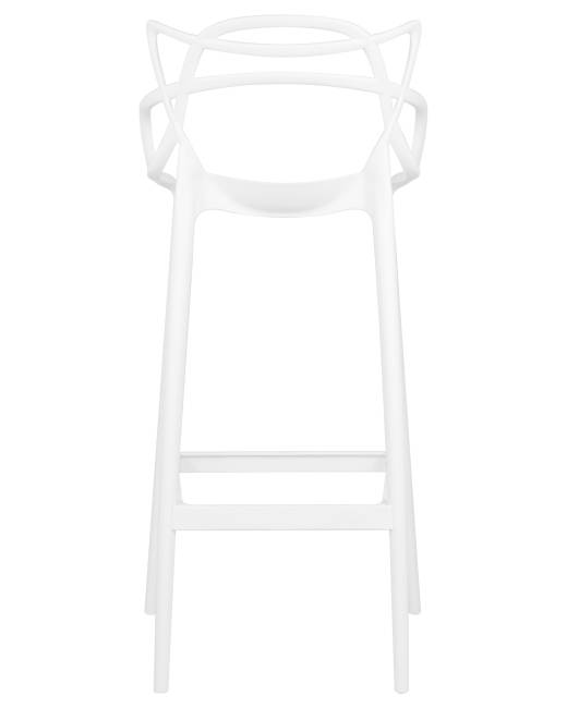 Набор 4 шт Стул барный DOBRIN MASTERS BAR, белый (W-02)