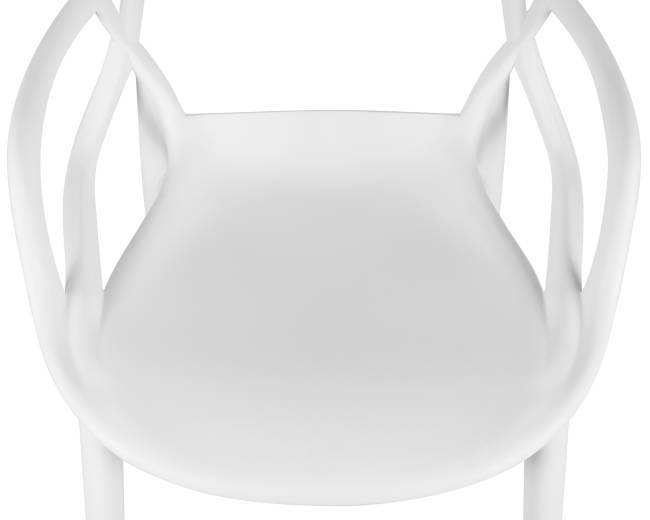 Набор 4 шт Стул барный DOBRIN MASTERS BAR, белый (W-02)