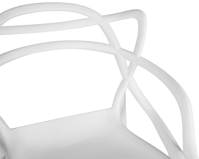 Набор 4 шт Стул барный DOBRIN MASTERS BAR, белый (W-02)