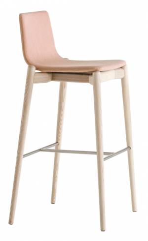 Стул барный с обивкой Malmo 510х480х1005 мм