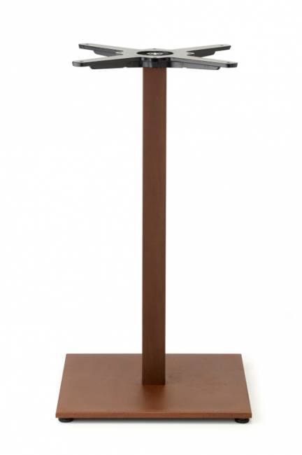 Подстолье металлическое Tiffany кортен 400х400х730 мм