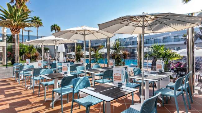 Стул пластиковый Bora Bistrot голубой 490х540х830 мм