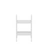 Стеллаж Leset Стилвуд 12 узкий, 2 полки Белый