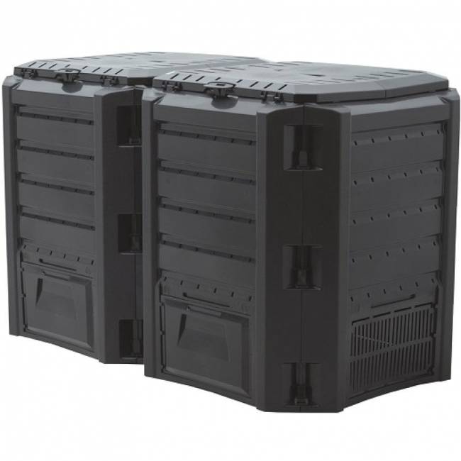 Компостер Prosperplast Module 800 л, черный