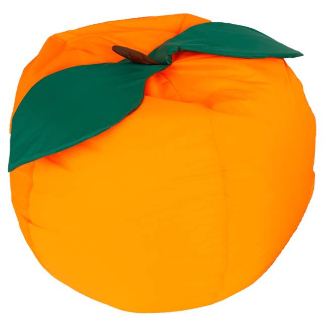 Кресло Мешок Апельсин Оранжевый Оксфорд