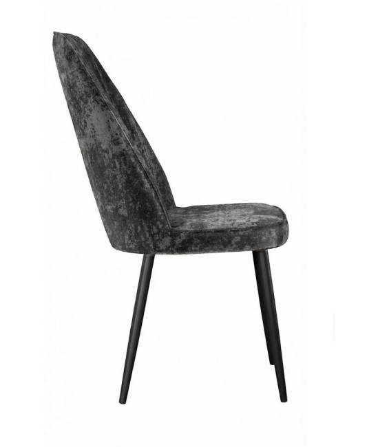 Стул DikLine 327 поворотный M14 серый, ножки черные