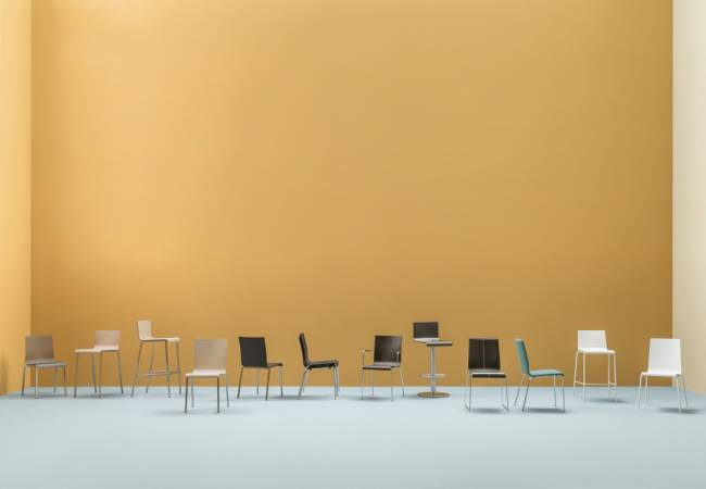 Кресло деревянное Kuadra 530х530х830 мм