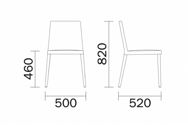 Стул деревянный мягкий Dress венге, бежевый 500х520х820 мм Стул деревянный мягкий Dress венге, бежевый 500х520х820 мм