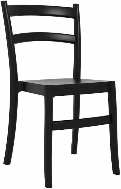Стул пластиковый Tiffany черный 450х510х850 мм