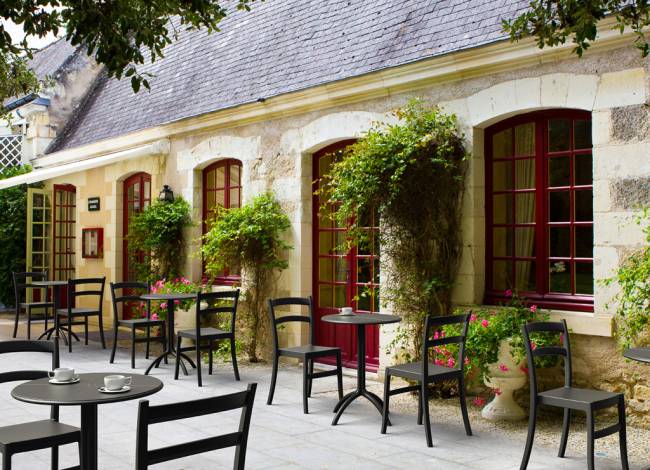 Стул пластиковый Tiffany черный 450х510х850 мм