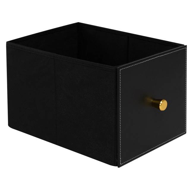 Комод Leset Нирита/Хайди узкий 4 ящика Чёрный Чёрный