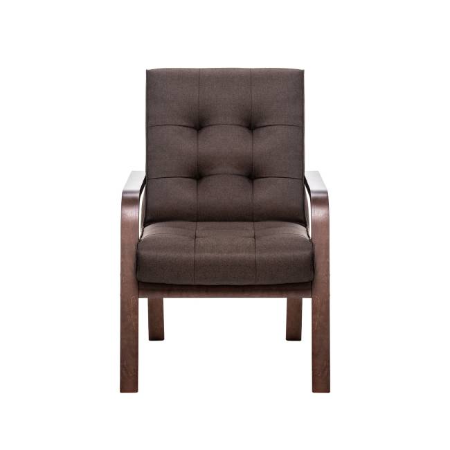 Кресло Leset Модена Орех текстура Malmo 28 (коричневый)