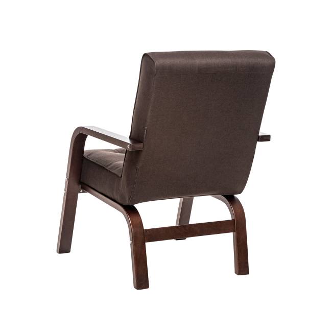 Кресло Leset Модена Орех текстура Malmo 28 (коричневый)