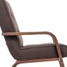 Кресло Leset Модена Орех текстура Malmo 28 (коричневый)