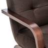 Кресло Leset Модена Орех текстура Malmo 28 (коричневый)