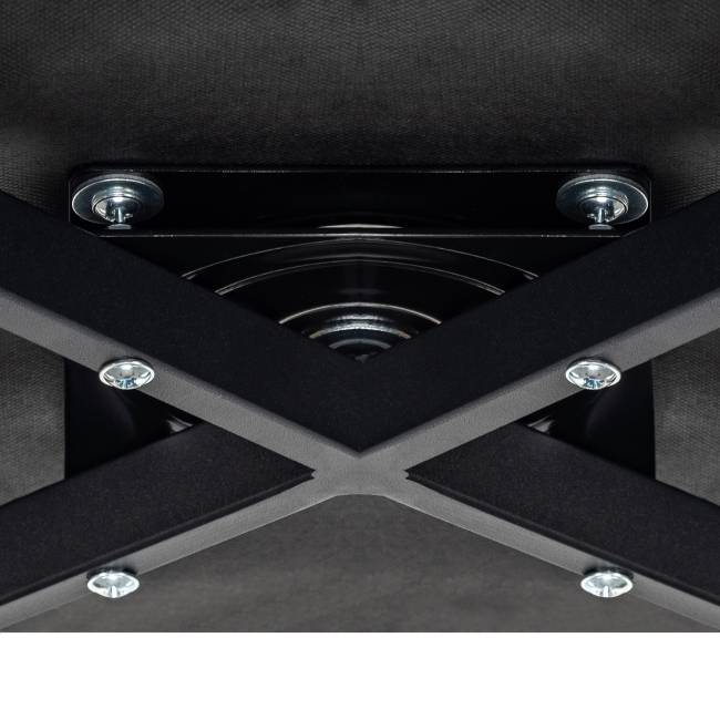 Стул Leset Вайд 360 (поворотный механизм) Горчица Чёрный