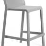 Стул пластиковый полубарный Trill Stool Mini серый 475х505х855 мм Стул пластиковый полубарный Trill Stool Mini серый 475х505х855 мм