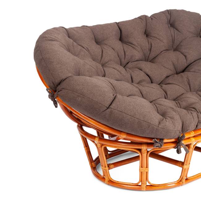 Диван MAMASAN/МАМАСАН 23/02 W /с подушкой/ подушка 182х119 см, 169х102х80 см, Honey (мед), ткань, коричневый, 3М7-147 Honey (мед)