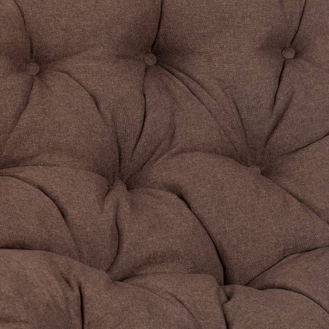 Диван MAMASAN/МАМАСАН 23/02 W /с подушкой/ подушка 182х119 см, 169х102х80 см, Honey (мед), ткань, коричневый, 3М7-147 Honey (мед)