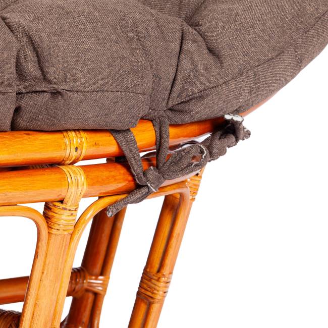 Диван MAMASAN/МАМАСАН 23/02 W /с подушкой/ подушка 182х119 см, 169х102х80 см, Honey (мед), ткань, коричневый, 3М7-147 Honey (мед)