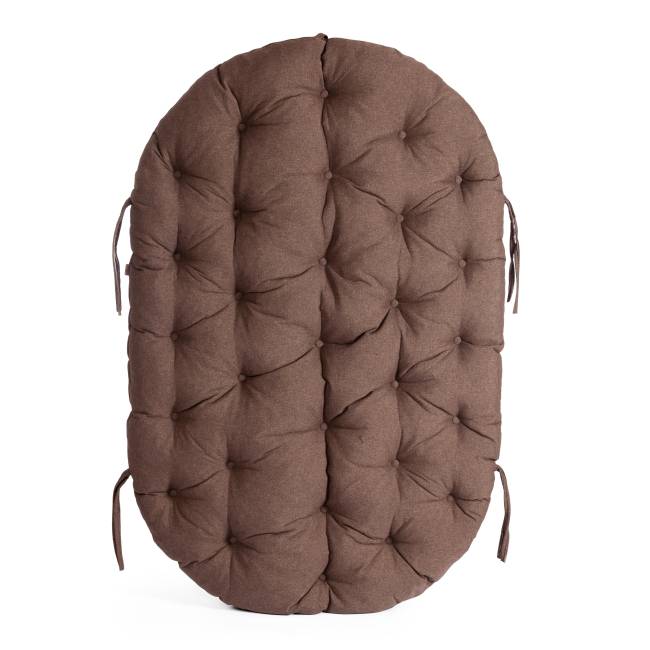 Диван MAMASAN/МАМАСАН 23/02 W /с подушкой/ подушка 182х119 см, 169х102х80 см, Honey (мед), ткань, коричневый, 3М7-147 Honey (мед)