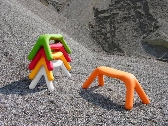 Скамья пластиковая Atlas Standard 1150x460х420мм