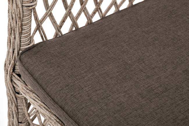 "Эспрессо - 80 L" обеденная группа плетеная, цвет бежевый