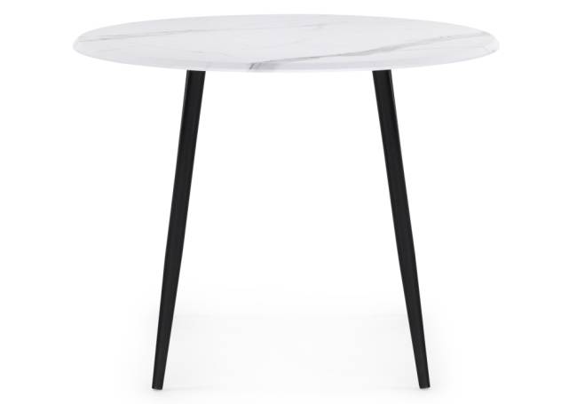 Абилин 100 мрамор белый / черный матовый