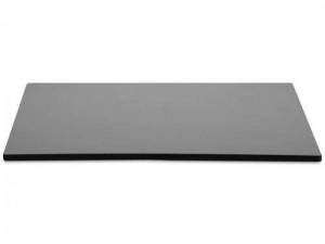 Столешница квадратная Compact Laminate для подстолья Nemo, Domino, Tiffany, Cross антрацит 800х800х10 мм