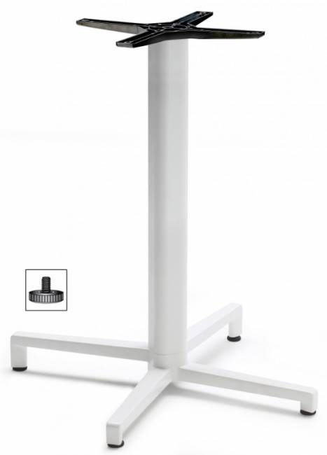 Подстолье металлическое Domino белый 490х540х730 мм Подстолье металлическое Domino белый 490х540х730 мм