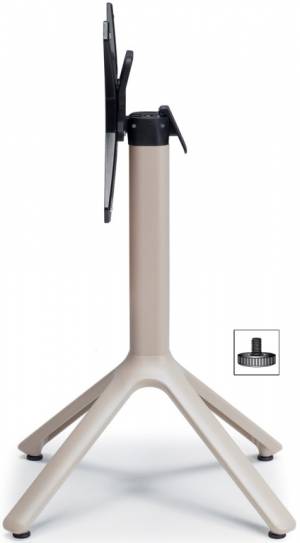 Подстолье металлическое складное Nemo тортора 510х510х730 мм