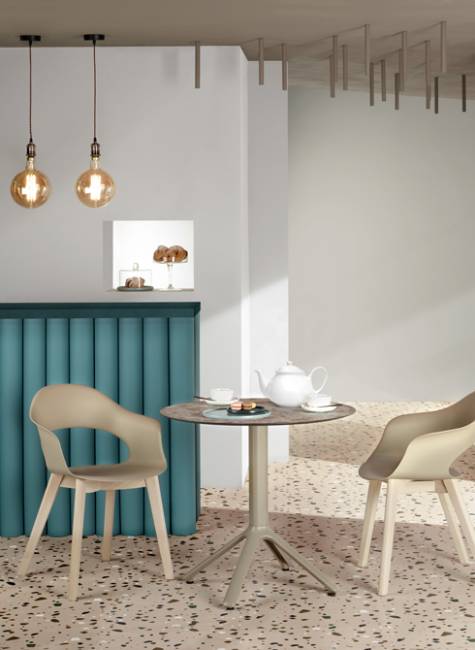 Подстолье металлическое складное Nemo тортора 510х510х730 мм